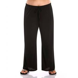 NEW ALWAYS FOR ME plus size lounge pant in black